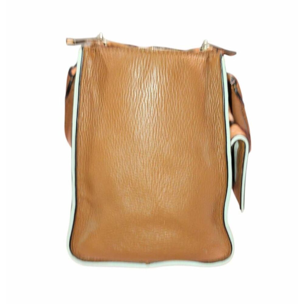 MICHAEL KORS Audrey Brown Leather Satchel - Picture 5 of 8
